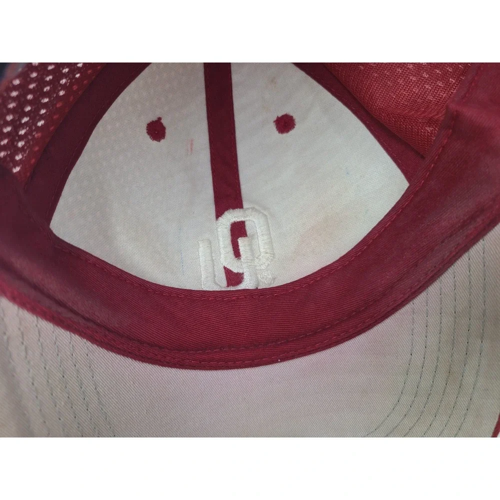 Vintage Youth University of Oklahoma Sooners Starter Adjustable Hat Cap NCAA Red